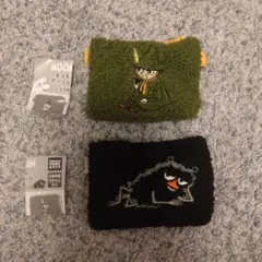 ムーミン もふもふポーシェット スナフキン スティンキーセット