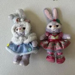 上海ディズニーランドシェリーメイ＆シェリーメイキーホルダーセット