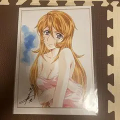 かわらじま晃先生イラスト 森雪 直筆下絵セット