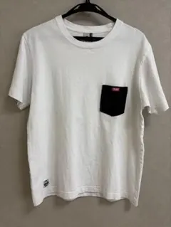 Chums 白Tシャツ 胸ポケット有 Sサイズ メンズのサムネイル