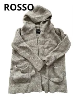 アーバンリサーチ ROSSO モヘア ロングカーディガン