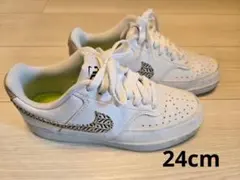 Nike Air Force 1 ホワイト　24cm レディース