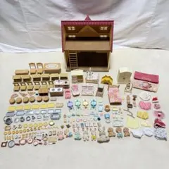 シルバニアファミリー 家・服・人形・家具・小物大量セット 赤ちゃん インテリア