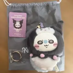 ちいかわxサンリオ きらめっこ　モモンガ×クロミ