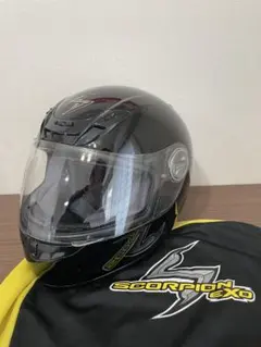 SCORPION EXO スコーピオン　フルフェイスヘルメット ブラックのサムネイル