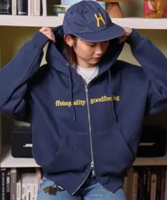 Ffeinequality goodfeeling ジップアップパーカー M