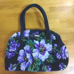 FEILER フェイラー トートバッグ 花柄 シェニール織