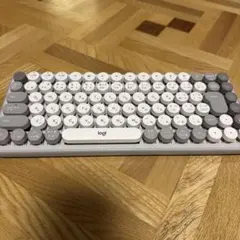 Logicool POP KEYS ワイヤレス キーボード グレージュ