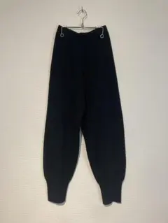 【美品】ニットジョガーパンツ ur's ブラック