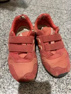 New Balance 313 キッズ スニーカー オレンジ