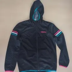 adidas NEO LABEL ドット柄 フード付きジャケット