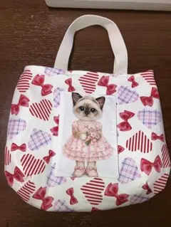♡コヤンイサムチョン♡フリルトート&ポーチ インド刺繍生地 - メルカリ