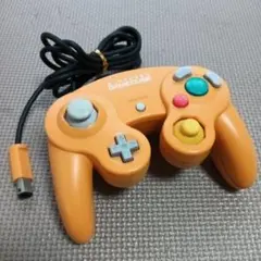 動作品！ニンテンドー ゲームキューブ コントローラー オレンジ