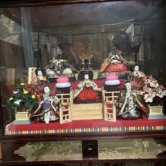 ひな人形 7体 ケース付き