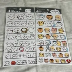 ちいかわ　シール　正規品　4サイズステッカー　古本屋　シーサー　ラッコ　うさぎ