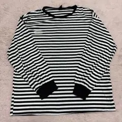 PROGRESS ストライプ 長袖Tシャツ