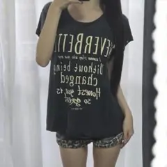 y2k グランジ 英字ロゴ Tシャツ パンク archive