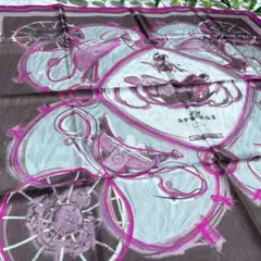 HERMES エルメス カレ90 NEWSPRINGS スカーフ ストール 馬車