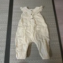 NEXT baby クリーム色ロンパース 6-9ヶ月