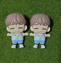 ハイキュー まんぷくごちそうさマスコット ミニフィギュア 昼神幸郎×２点