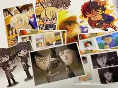 名探偵コナン セガラッキーくじ ステッカー 諸伏景光 赤井秀一 灰原哀 安室透