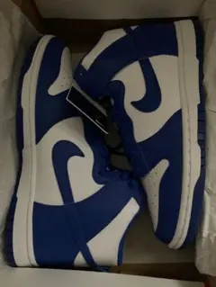 Nike Dunk Hi Retro 9 ホワイト/ゲームロイヤル
