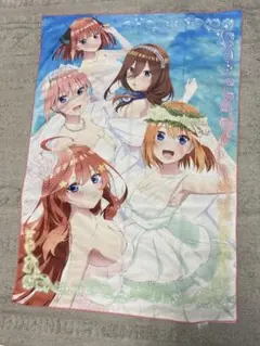五等分の花嫁 大判タオルケット