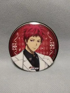 黒子のバスケ　黒バス　GIGOカフェ　スーツ　グリッター缶バッジ　赤司征十郎