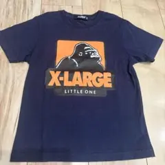 XLARGE KIDS ゴリラロゴ Tシャツ ネイビー 130のサムネイル
