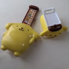 ハッピーセット　ポムポムプリン　ころころカート　ベレー帽じょうぎ