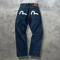 美品 EVISU エヴィス lot.2004 カモメペイント No.2