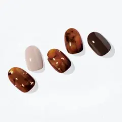 【Ohora】ネイルシール ND-122 N BROUN SUGAR