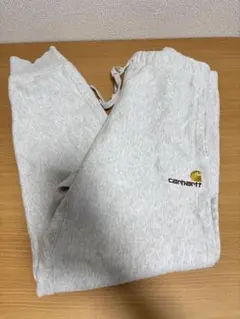 Carhartt WIP アメリカンスクリプト スウェットパンツ Mグレー