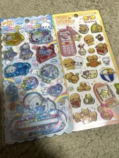 (正規品)あわあわちゃん ウォーターシール なっとうちゃん 平成はっぴーフォン