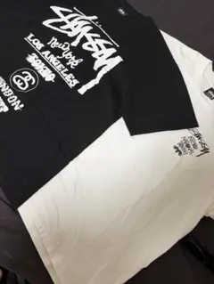 ふぁみ様 Stussy ボーダー Tシャツ Mサイズ - メルカリ