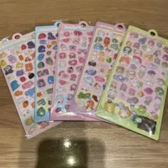 BONDON DROP風キャラクターシール 5パックセット