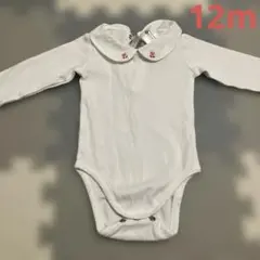 JACADI ロンパース　長袖　12M 74cm