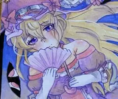 東方project 色紙 射命丸文 - メルカリ