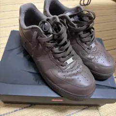 NIKE AIR FORCE 1 Supreme ブラウン