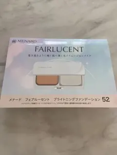 MENARD FAIRLUCENT ファンデーション 52 サンプル