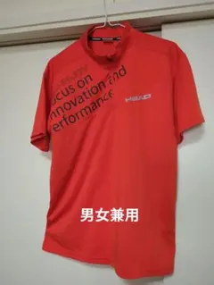 HEAD オレンジ スポーツシャツ サイズ；Ｌのサムネイル