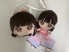 LOVE野口衣織 ぬい フェイスパスケース パペット4点セット ぬいポーチ