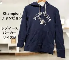 【美品】Champion・チャンピョン・パーカー・サイズM・プリント・可愛い
