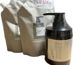 coconeクレイクリームモイストシャンプーボトル＆詰め替え2個