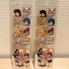 美少女戦士セーラームーン　シール　２枚セット　レトロシール　希少