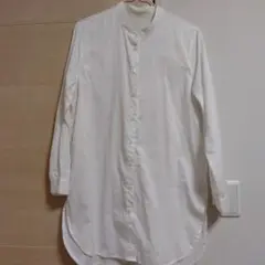 chocol raffine robe ホワイトボタンアップシャツ