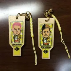 中務 小森 羽子板 ストラップ