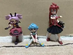 FF7 一番くじ ポリゴン 女装クラウド シークレット ティファ ザックス