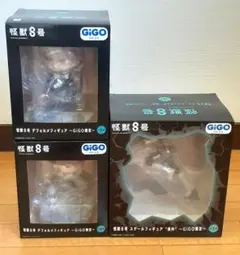 怪獣8号　保科宗四郎　レノ　スケール　デフォルメ　フィギュア　3点セット