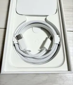 Apple純正USB-C to C充電ケーブル ホワイト